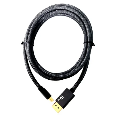 Cable Displayport de calidad superior de 8K, Mini Dp a Dp, Cable Displayport macho a Mini Displayport macho, Cable adaptador convertidor